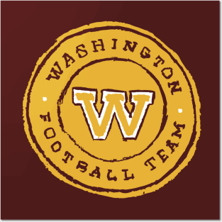 Washingtoooon Football Team 07 Posters and Art